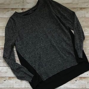 Gray and Black Sweater